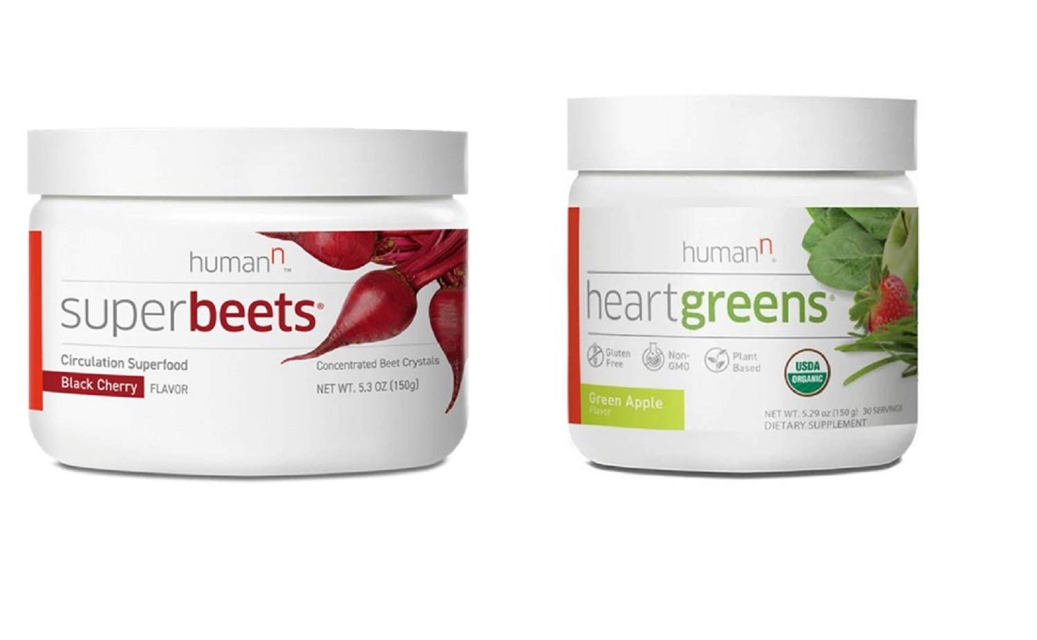 HumanN Superfood Heart Support Bundle | SuperBeets Circulation Superfood Concentrated humanN uk supplements