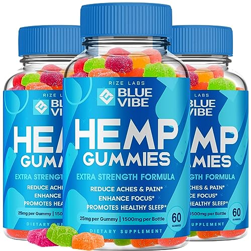 rize labs (3 Pack) Blue Vibe Gummies, Blue Vibes Gummies for Liver Kidney and Memory rize labs uk supplements