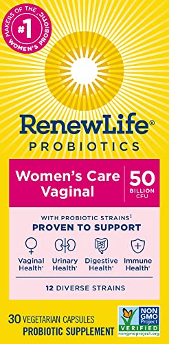 Renew Life Women's Probiotic Capsules, 50 Billion CFU Guaranteed, Supports pH Balance Renew Life uk supplements
