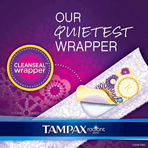 Tampax 29936 Radiant Tampons Regular Super, 84 Count (Pack of 1) Tampax uk supplements