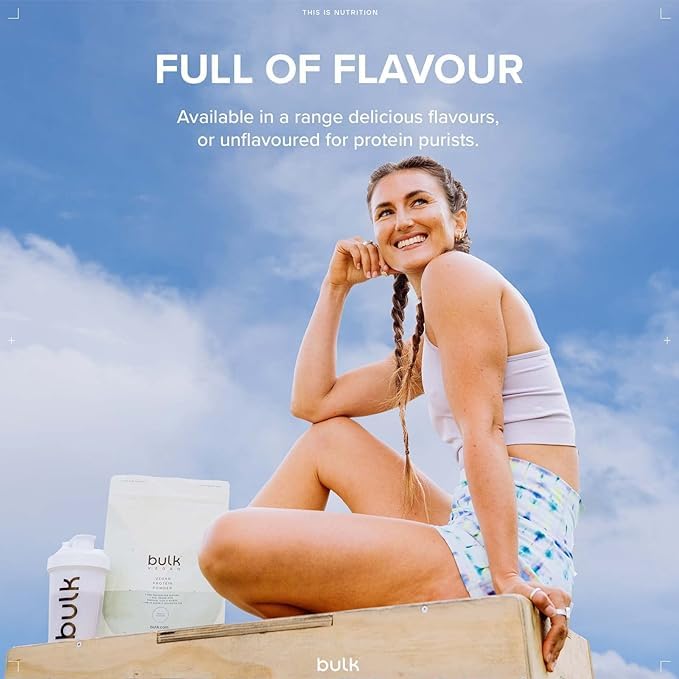 Bulk Vegan Protein Powder, White Chocolate Coconut, 500 g Bulk uk supplements