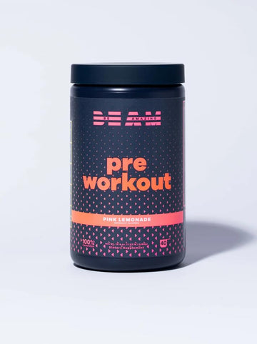 BEAM Be Amazing Vegan Pre-Workout Powder | Energy Booster Powdered Drink with All BEAM uk supplements