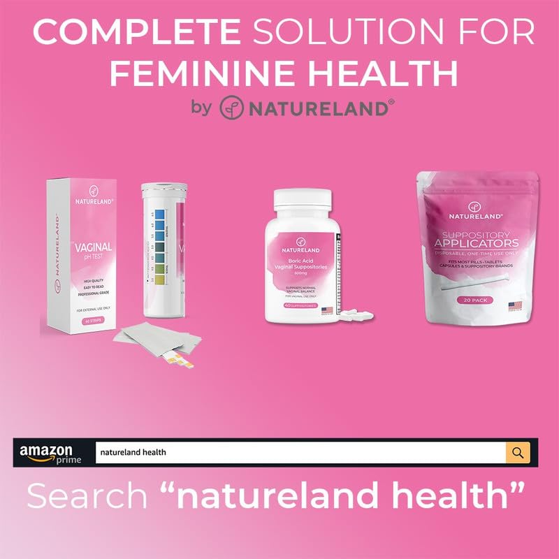 Natureland [10 Pack] Vaginal Suppository Applicators for Women, Soft Tip Auxiliary Tool for Pills Natureland uk supplements
