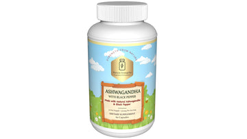 Premium Organic Ashwagandha with Black Pepper - 1300mg per Serving, 60 Capsules - Made in USA, FDA Registered Facility - Enhanced Absorption with Piperine for Optimal Performance Organic Strength uk supplements