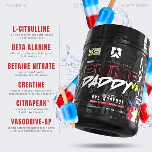 RYSE Up Supplements Signature Series Pump Daddy V2 | Official Noel Deyzel Non Stim RYSE Up Supplements uk supplements