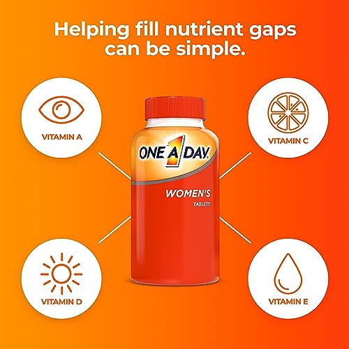 ONE A DAY Womens Complete Daily Multivitamin with Vitamin A, B , C, D, and E, Calcium ONE A DAY uk supplements