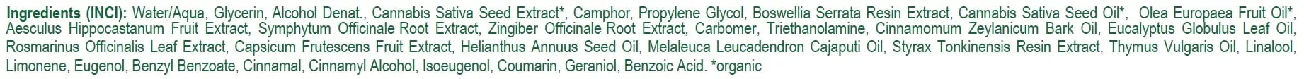 Annabis ACTIVECANN Natural Vegan Joint & Muscle Warming Gel with Organic Hemp - Quick Absorbing - Non-Sticky - Neck and Back, Elbows and Knees, Muscles and Joints Annabis uk supplements