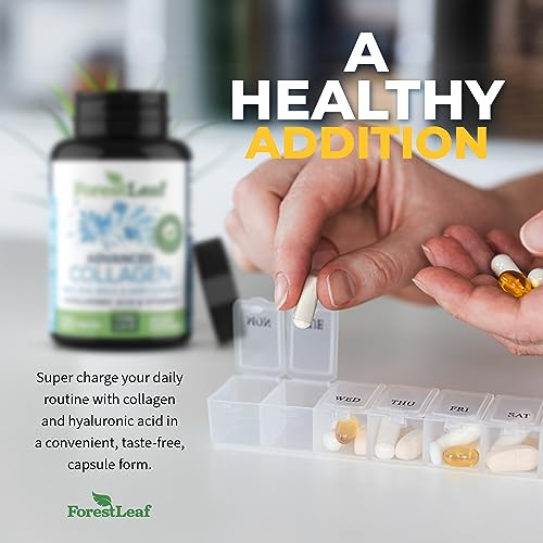 ForestLeaf Multi Collagen Pills with Hyaluronic Acid + Vitamin C, 120 Caps ForestLeaf uk supplements