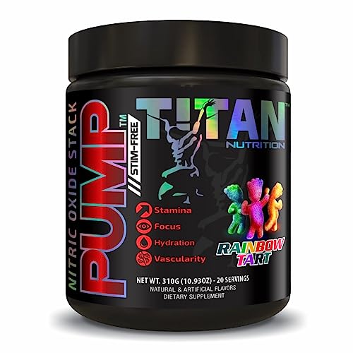 Pump- Nitric Oxide Boosting Stack Stim Free: Loaded with Citruline Malate for Maximum Titan Nutrition uk supplements