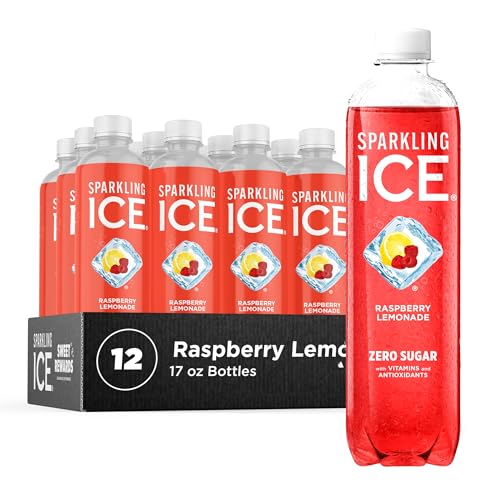 Sparkling Ice, Raspberry Lemonade Sparkling Water, Zero Sugar Flavored Water Sparkling Ice uk supplements
