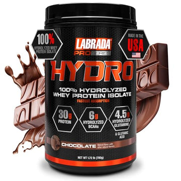 Labrada Hydro 100% Pure Hydrolyzed Whey Protein Isolate Powder, Lactose Free Labrada uk supplements