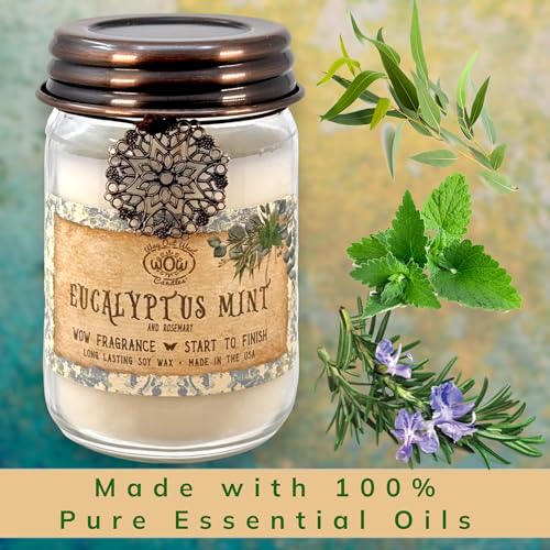 Scented Candle for Home by Way Out West Candles - Long Lasting Home Fragrance or Essential Oils Way Out West Candles uk supplements