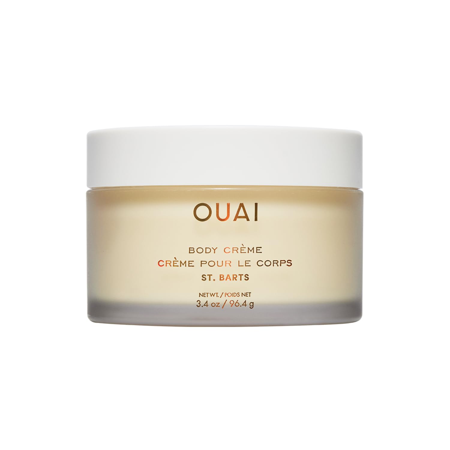 OUAI Body Creme, St. Barts Travel Size - Hydrating Whipped Body Cream with Cupuaçu Butter, Coconut Oil & Squalane - Softens Skin & Delivers Radiant Glow - Sulfate-Free Skin Care (3.4 oz) OUAI uk supplements