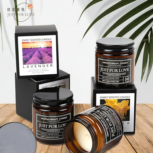 Candles for Home Scented Candle Gifts for Men Candles Clearance Amber Candle Jar Soy Wax Candles Caelusi uk supplements