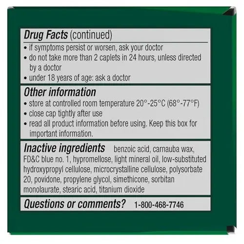 Excedrin Migraine Relief Caplets for Migraine Symptoms, Acetaminophen 250mg, Aspirin 250mg, Caffeine 65mg, Pain Reliever, 100 Count GlaxoSmithKline uk supplements