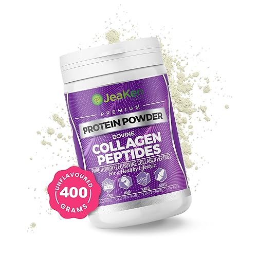JeaKen - Unflavored Collagen Peptides Powder from Grass-Fed Bovine Sources - Sugar-Free Hydrolyzed Collagen JeaKen uk supplements