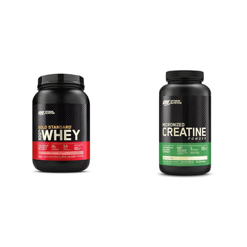 Optimum Nutrition Gold Standard 100% Whey Protein Powder, Strawberries & Cream Optimum Nutrition uk supplements