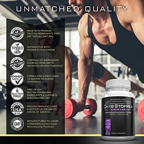 Carb Stopper Extreme: Maximum Strength, Natural Carbohydrate and Starch Neutralizer Carb Stopper Extreme uk supplements
