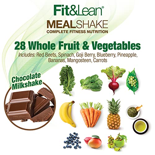 Fit & Lean Meal Shake, Fat Burning Meal Replacement, Meal Replacement with Protein Fit & Lean uk supplements