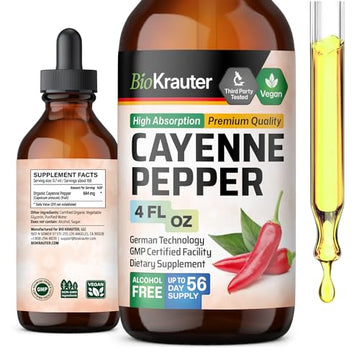 MAUWE HERBS Cayenne Pepper Supplement - Organic Cayenne Pepper Tincture MAUWE HERBS uk supplements