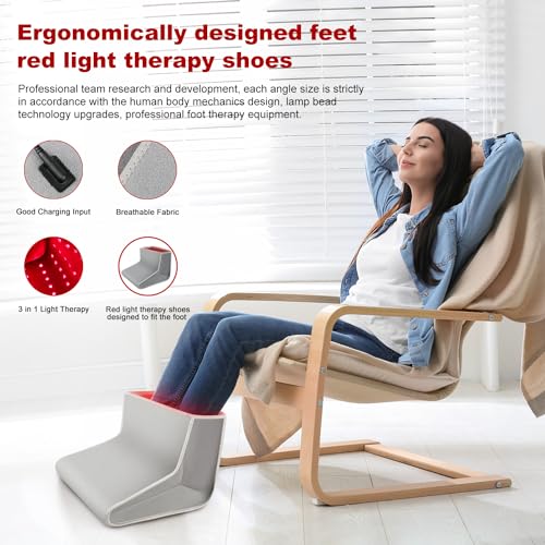 Red Light Therapy for Foot - Red Light Therapy Wrap, Near Infrared Red Light Therapy Device icerattletra uk supplements