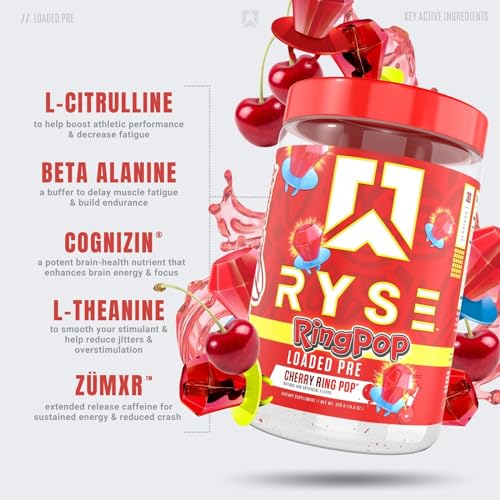 RYSE Up Supplements Loaded Pre Workout Powder Supplement for Men & Women RYSE Up Supplements uk supplements