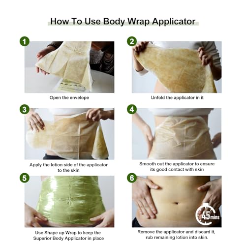 Neutriherbs Body Applicator with Wrap, Effective Nature Formula to Shape, Tone, Firm Body Neutriherbs uk supplements