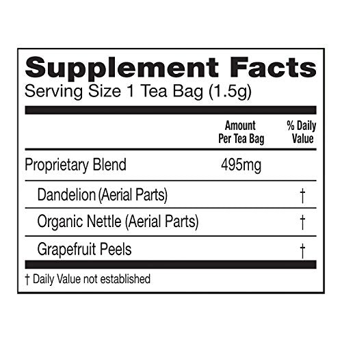Lipton Green Tea Bags, Herbal Supplement for Detox, 15 Count (Pack of 4) Lipton uk supplements