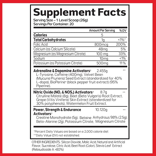 Advanced Molecular Labs - Preworkout Powder, Increases Drive, Performance Enhancer AML ADVANCED MOLECULAR LABS uk supplements