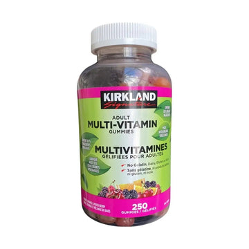 Kirkland Signature Adult Multi-Vitamin Gummies, 250 Gummies KIRKLAND uk supplements