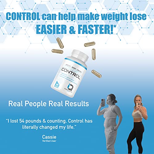 Control-Appetite Suppressant | Hunger Suppression, Fat & Carb Blocker, Reduce Cravings iQ Supplement Labs uk supplements