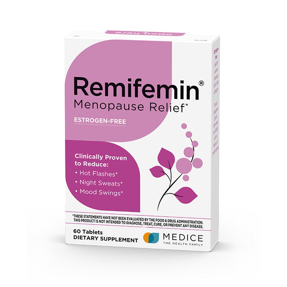 Remifemin - Menopause Symptoms Relief - Clinically Proven Ingredients - Menopause Supplements Remifemin uk supplements