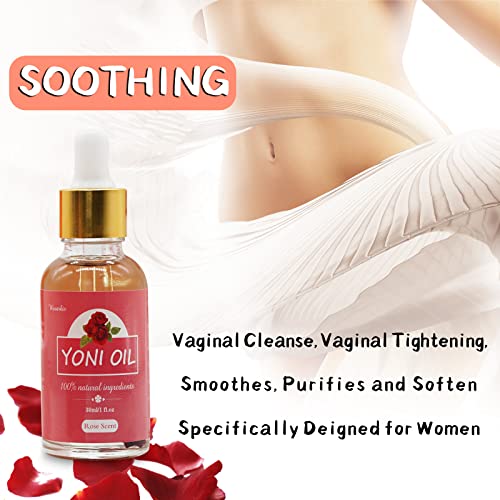 Yoni Soap Bars Vaginal Wash & Natural Yoni Oil Set Of 3, Ph Balance Eliminates Odor for Women Wovarkie uk supplements