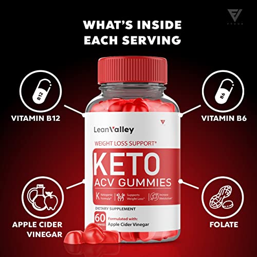 (2 Pack) Lean Valley Keto ACV Gummies Advanced Weight Loss Formula - Lean Valley Fyvus uk supplements