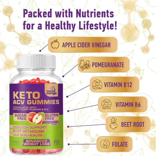 Keto Acv Gummies for Advanced Weight Loss & Belly Fat Burn - Pro Active Super Apple Cider Mood Mingle uk supplements