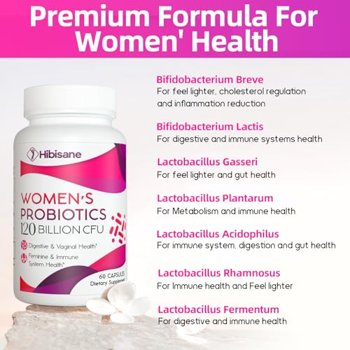 120 Billion CFU Probiotic - Menopause Support Probiotics for Women, 13-in-1 Natural Negima uk supplements