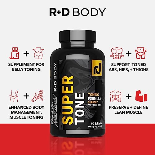 R+D Body Super Tone - Extreme CLA Supplement for Muscle Preservation, Enhanced Body R+D Body uk supplements