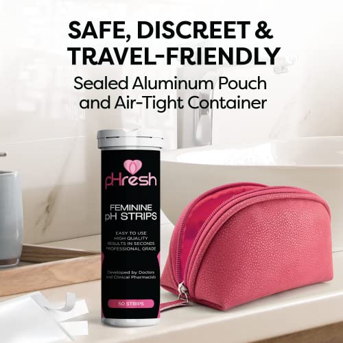 pHresh Feminine Essential Oil Spray & Vaginal pH Test Strips ACE NUTRITION uk supplements