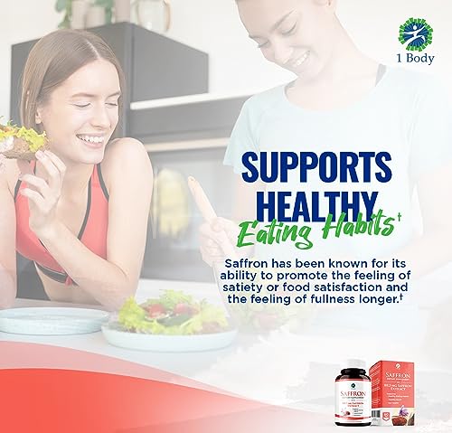 1 Body Saffron Extract 8825 – Antioxidant & Mood Support Saffron Supplement 1 Body uk supplements