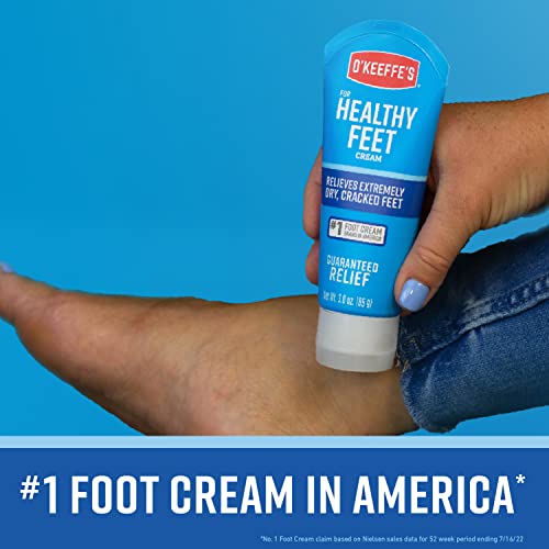 O'Keeffe's for Healthy Feet Foot Cream, Guaranteed Relief for Extremely Dry, Cracked Feet O'Keeffe's uk supplements