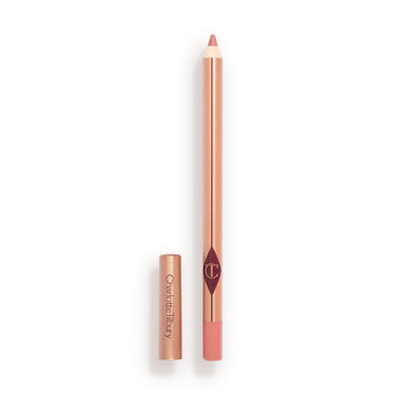 Charlotte Tilbury Lip Cheat Lip Liner Pencil - Gives Lips a Fuller-Looking, Defined Pout - Enriched with Jojoba Oil & Hyaluronic Acid - Waterproof, Smudge-Proof & Transfer-Proof - Pillow Talk Fair Charlotte Tilbury uk supplements