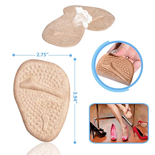 Ball of Foot Cushions, Metatarsal Pads, High Heel Inserts, Forefoot Cushions JUMPOW uk supplements