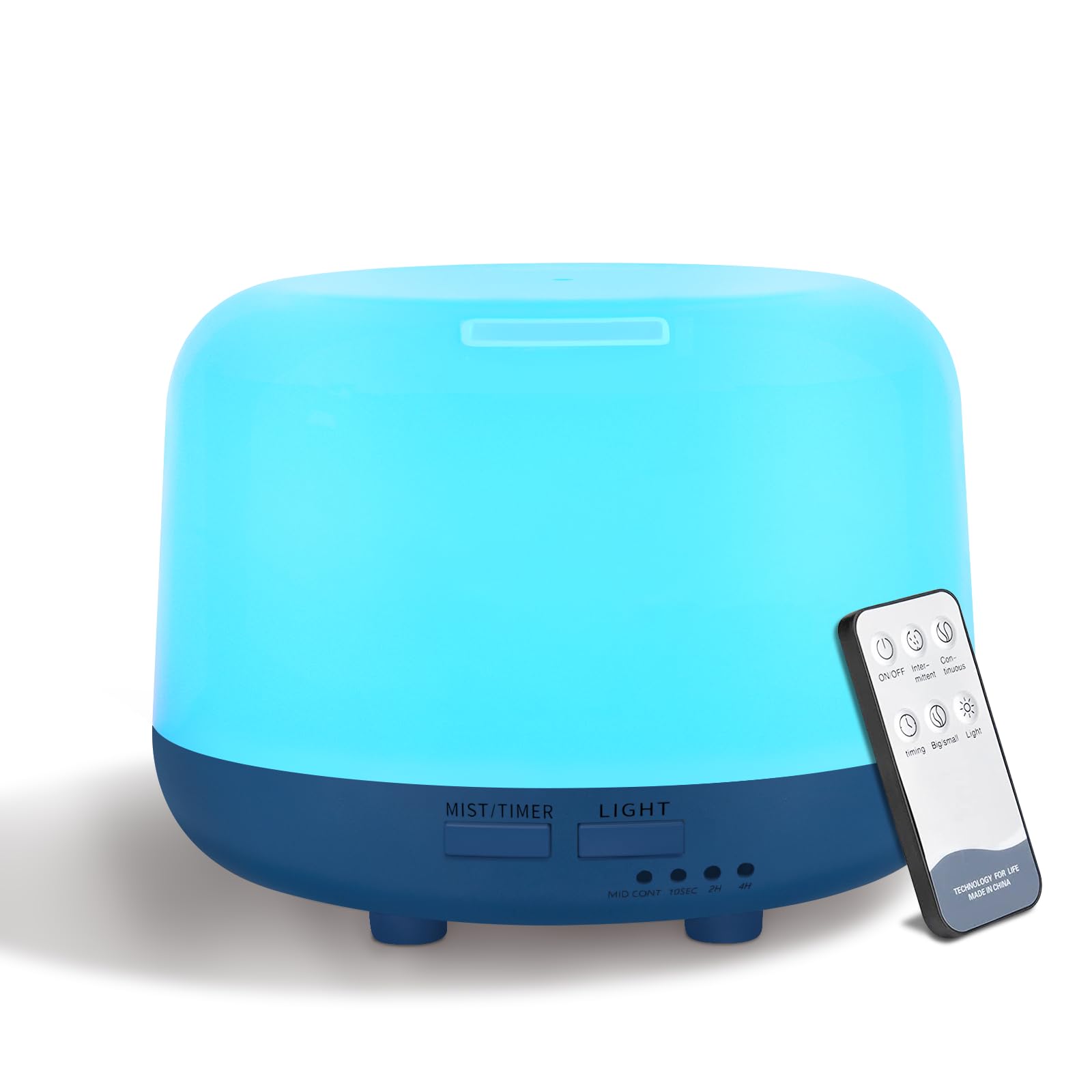Marchred 300ML Essential Oil Diffuser with Remote Control, 7 LED Color Changing Light Marchred uk supplements