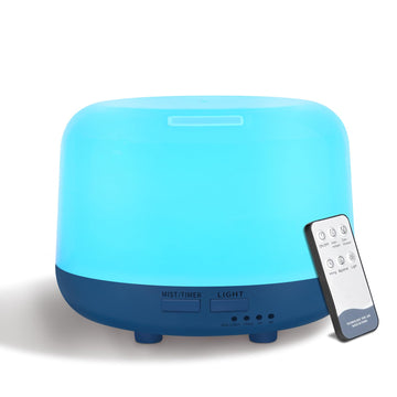 Marchred 300ML Essential Oil Diffuser with Remote Control, 7 LED Color Changing Light Marchred uk supplements