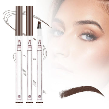 2PCS New Waterproof Brow Pencil with Micro-Fork Tip, 3D Magic Eyebrow Pencil 4-Head Split Waterproof Long-lasting,Fine Stroke Eyebrow Pen Makeup Eyebrow Pencils Stay on All Day (Brown) Generic uk supplements