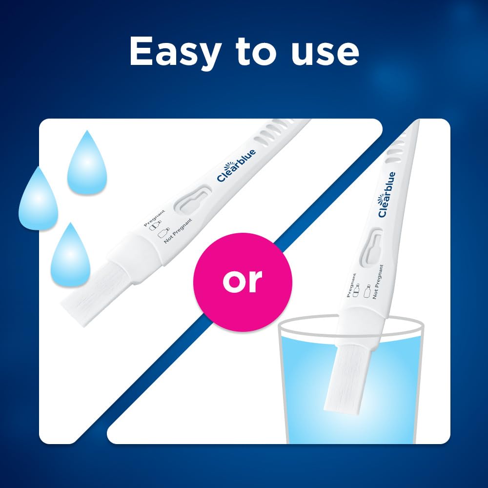 Clearblue Early Detection Pregnancy Test, 3 Ct Clearblue uk supplements