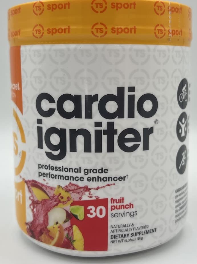 Top Secret Nutrition Cardio Igniter Pre-Workout Supplement with Beta-Alanine, L-Carnitine Top Secret Nutrition uk supplements