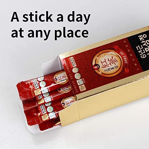 6 Years Red Ginseng 365 Stick Korea ginseng uk supplements