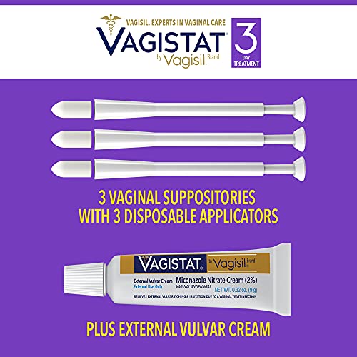 Vagistat 3 Day Yeast Infection Treatment for Women, Relieves External Itching and Irritation Vagisil uk supplements